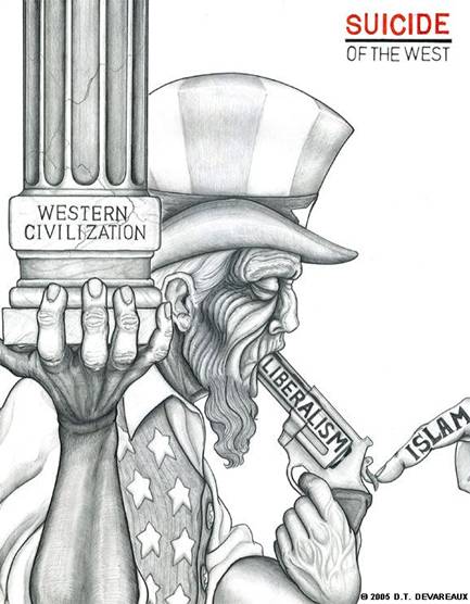 suicide of the west